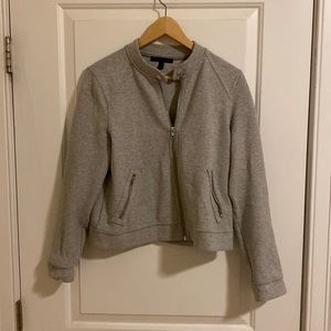 Banana republic motorcycle jacket-style jacket